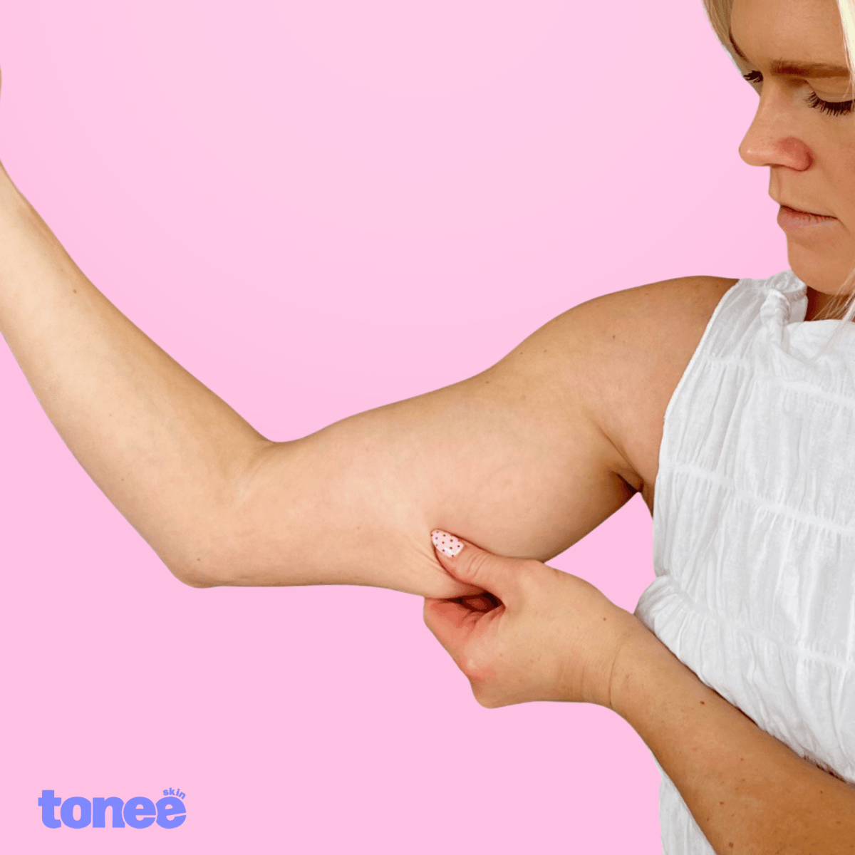 Tonee Arms by Tonee Skin - cellulite smoothing, lifting, and firming tape for