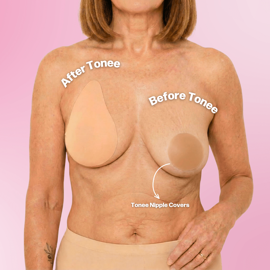 Tonee Boobs by Tonee Skin - cellulite smoothing, lifting, and firming tape for