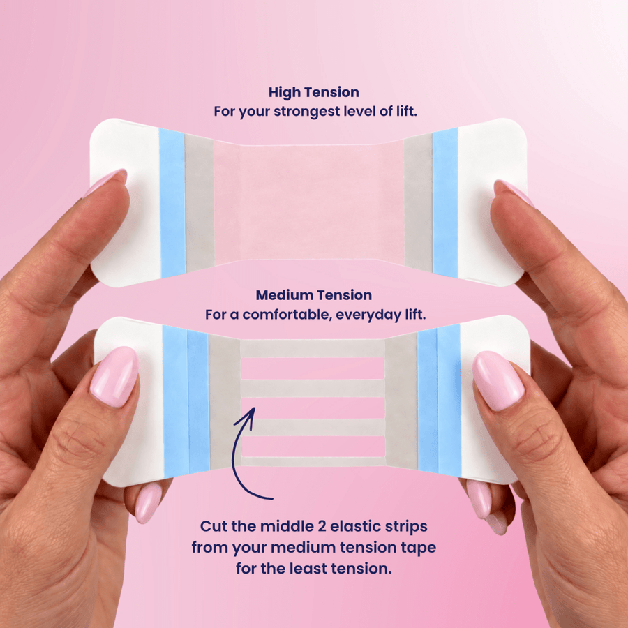 Tonee Neck by Tonee Skin - cellulite smoothing, lifting, and firming tape for