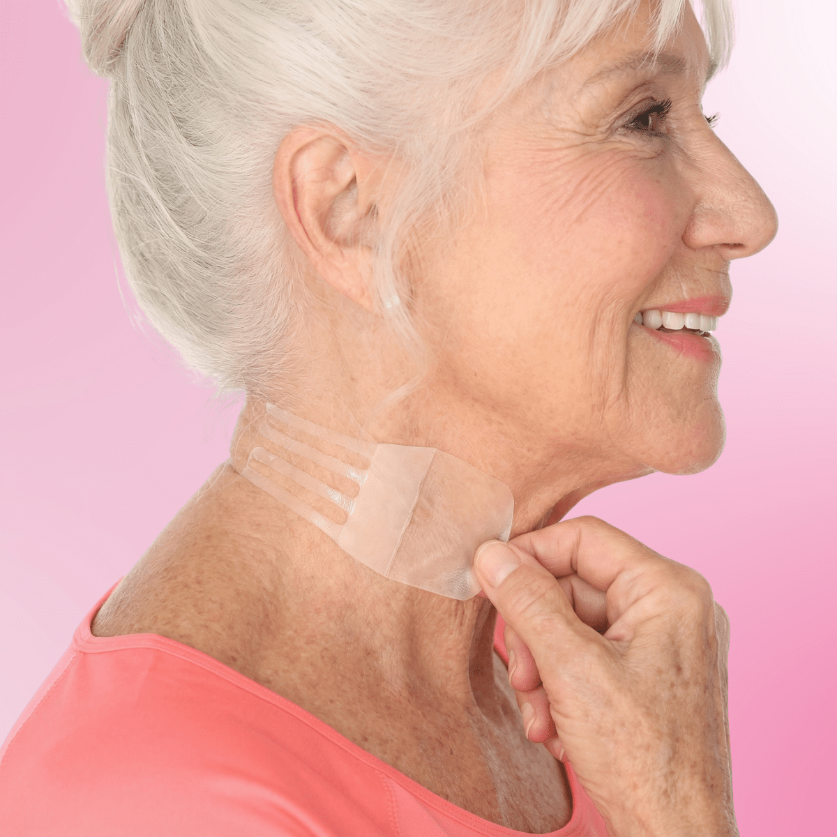 Tonee Neck by Tonee Skin - cellulite smoothing, lifting, and firming tape for