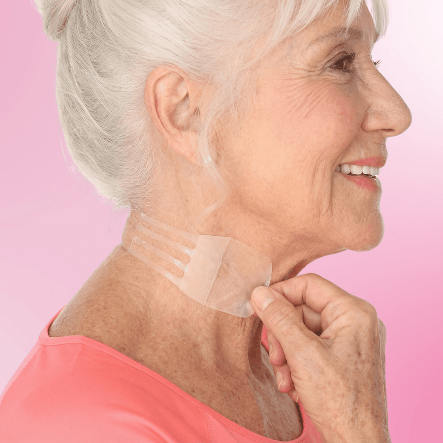 Tonee Neck by Tonee Skin - cellulite smoothing, lifting, and firming tape for