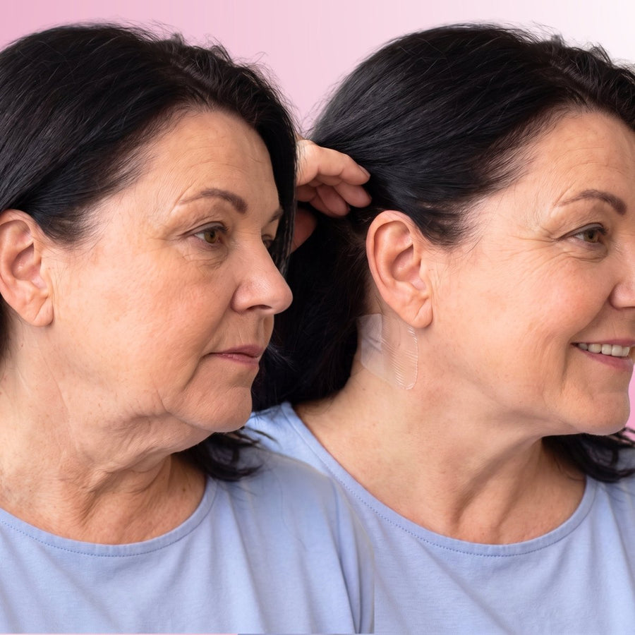Tonee Neck by Tonee Skin - cellulite smoothing, lifting, and firming tape for