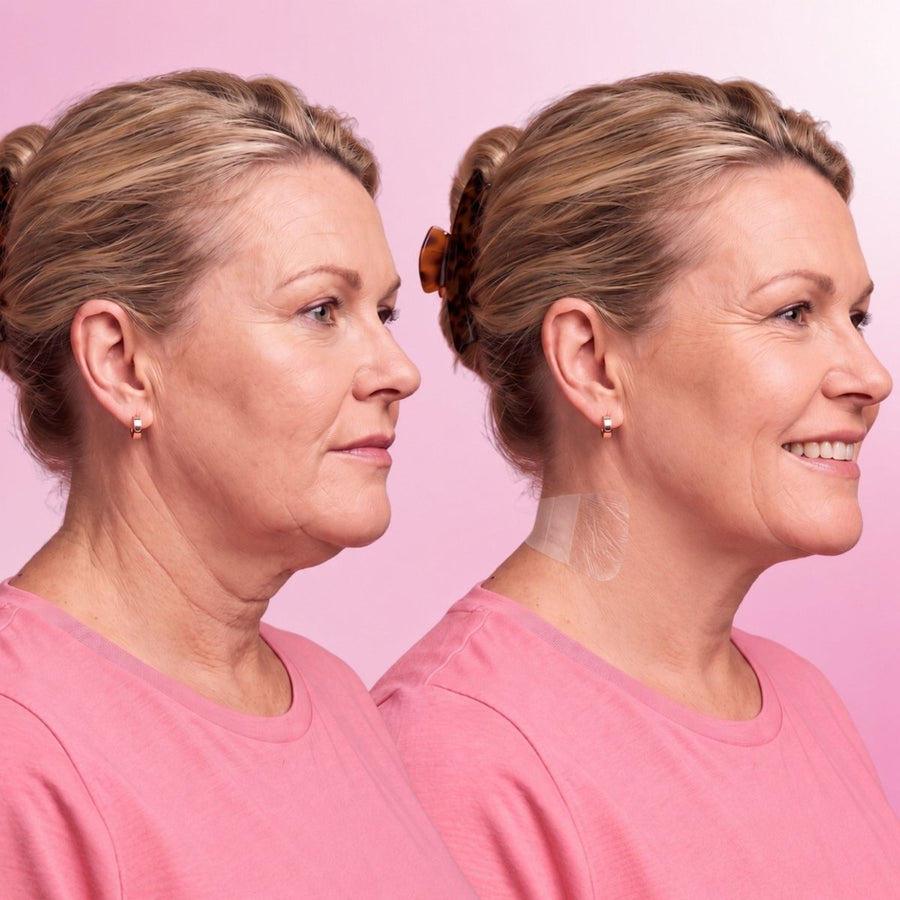 Tonee Neck by Tonee Skin - cellulite smoothing, lifting, and firming tape for