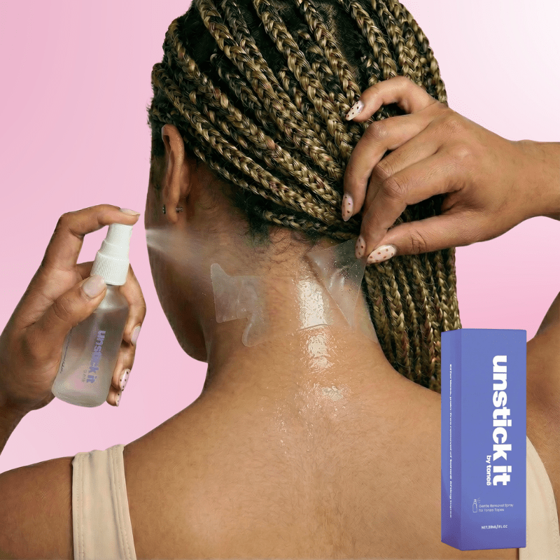 Unstick It™ - Tonee Removal Spray by Tonee Skin - cellulite smoothing, lifting, and firming tape for