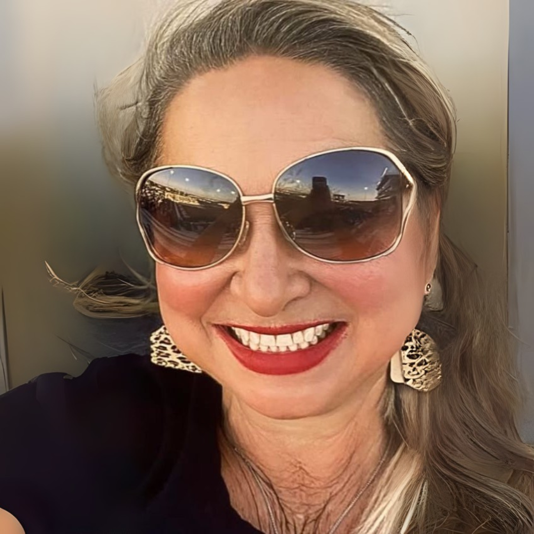 Tonee Skin after image highlighting visibly toned, smoothed neck after using Tonee Thigh Tape.